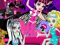 Lojë Përbindësh Slumber Partia Funny Fytyrat  në internet