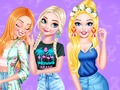 Lojë Princesha dhe kafshë shtëpiake  në internet