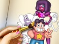 Lojë Steven Universe: Libri i Ngjyrosjes  në internet
