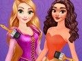 Lojë Disney Princess: Rainbow Dresses  në internet