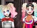 Lojë Harley Quinn flokeve dhe Makeup Studio  në internet