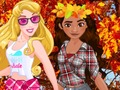 Lojë Princesha Fall Flannels  në internet