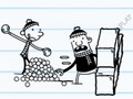 Lojë Ditari i një wimpy kec meltdown  në internet