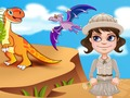 Lojë Gërmimi i kockave të dinosaurëve  në internet