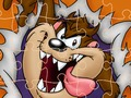 Lojë Puzzle vizatimor Halloween  në internet