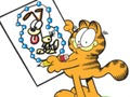 Lojë Garfield lidh pikat  në internet