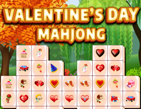 Lojë Mahjong për Ditën e Shën Valentinit  në internet
