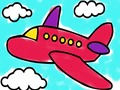 Lojë Libri i Ngjyrosjes së Aeroplanit  në internet
