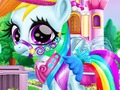 Lojë Kujdesi i Pony Rainbow  në internet