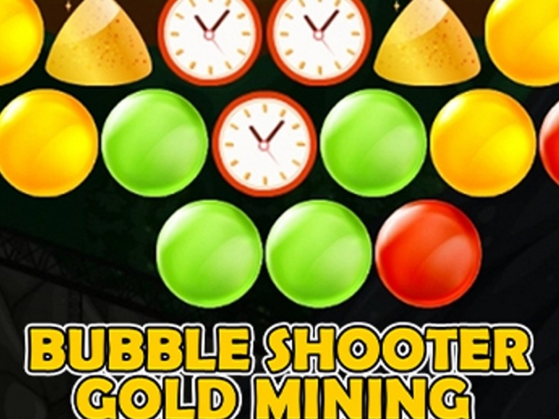 Lojë Bubble Shooter Gold Minierave  në internet