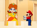 Lojë Mario takohet me pjeshkë  në internet