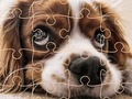 Lojë Puzzle qesharake për qentë  në internet