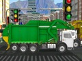 Lojë Kamion i mbeturinave të pastra të qytetit  në internet