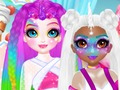 Lojë Miss Hairstyle Njëngjyrësh simpatik  në internet