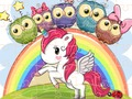 Lojë Jigsaw Cute njëbrirësh  në internet