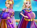 Lojë Princeshat Pallate shtatzëna BFFS  në internet