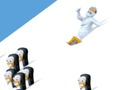 Lojë Yetisports Snowboard Freeride në internet