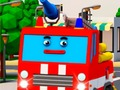 Lojë Jigsaw kamion zjarri  në internet
