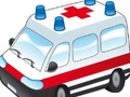 Lojë Puzzle Ambulanca Cartoon  në internet