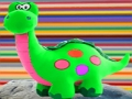 Lojë Jigsaw Cute Dinosaur  në internet