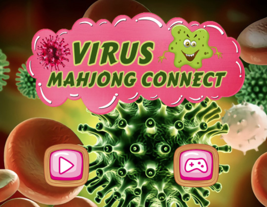Lojë Lidhja me virusin Mahjong  në internet