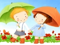 Lojë Cartoon Puzzle Dita e Fëmijëve  në internet