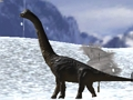 Lojë Dinosauri që gjuan sulm dino  në internet