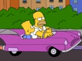 Lojë Jigsaw Car Simpsons  në internet