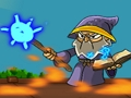 Lojë Dragon vs Mage në internet