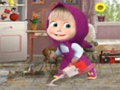 Lojë Lojë Pastrimi Masha Dhe Bear  në internet