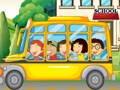 Lojë Dallimet në autobusin shkollor  në internet