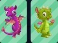 Lojë Kujtesa e përrallave Dragons  në internet