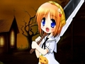 Lojë Anime Halloween Jigsaw Mister në internet