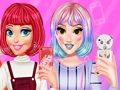 Lojë Projektimi i Çeshtjes Telefonike Princeshat Diy  në internet