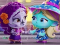 Lojë Super përbindësh Halloween Jigsaw  në internet