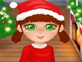 Lojë Dressup vajzë e Krishtlindjeve  në internet