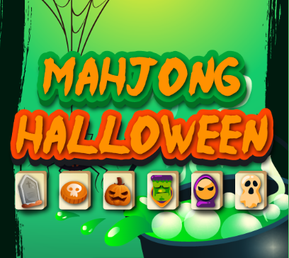 Lojë Mahjong Halloween në internet
