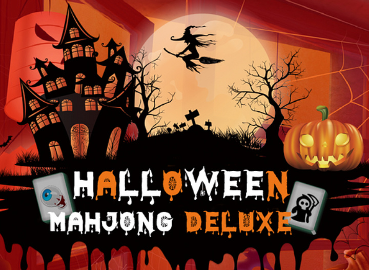 Lojë Halloween Mahjong luksoz në internet