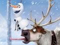 Lojë Puzzles Krishtlindjeve Olaf  në internet