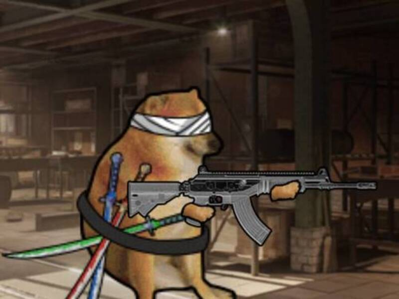 Lojë Battle Royale e Doge në internet