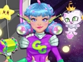 Lojë Vajza Galaxy Makeover e vërtetë në internet