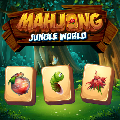 Lojë Mahjong Jungle World në internet