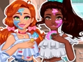 Lojë Makeover i vërtetë i Jessie dhe Noelle's BFF  në internet