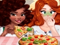 Lojë Sfida Pizza Veggie në internet