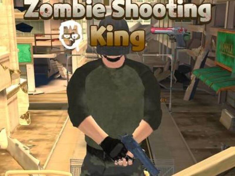 Lojë Zombie duke qëlluar mbret në internet