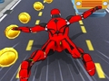 Lojë Subway Run Superhero Robot në internet