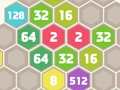 Lojë 2048 Blloku i bashkimit Hexa  në internet