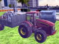Lojë 3D traktor qyteti plehra sim  në internet