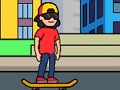 Lojë Rrota skateboard në internet