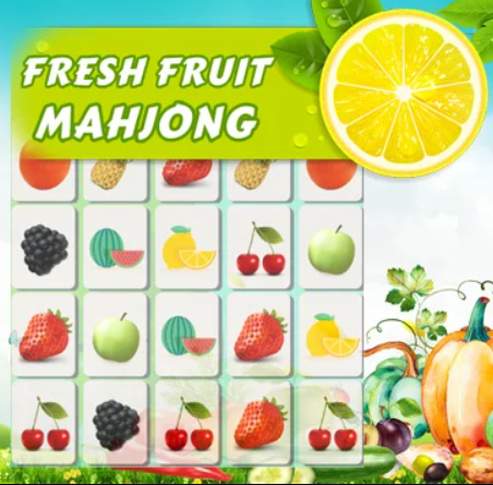 Lojë Fruta të freskëta Mahjong  në internet